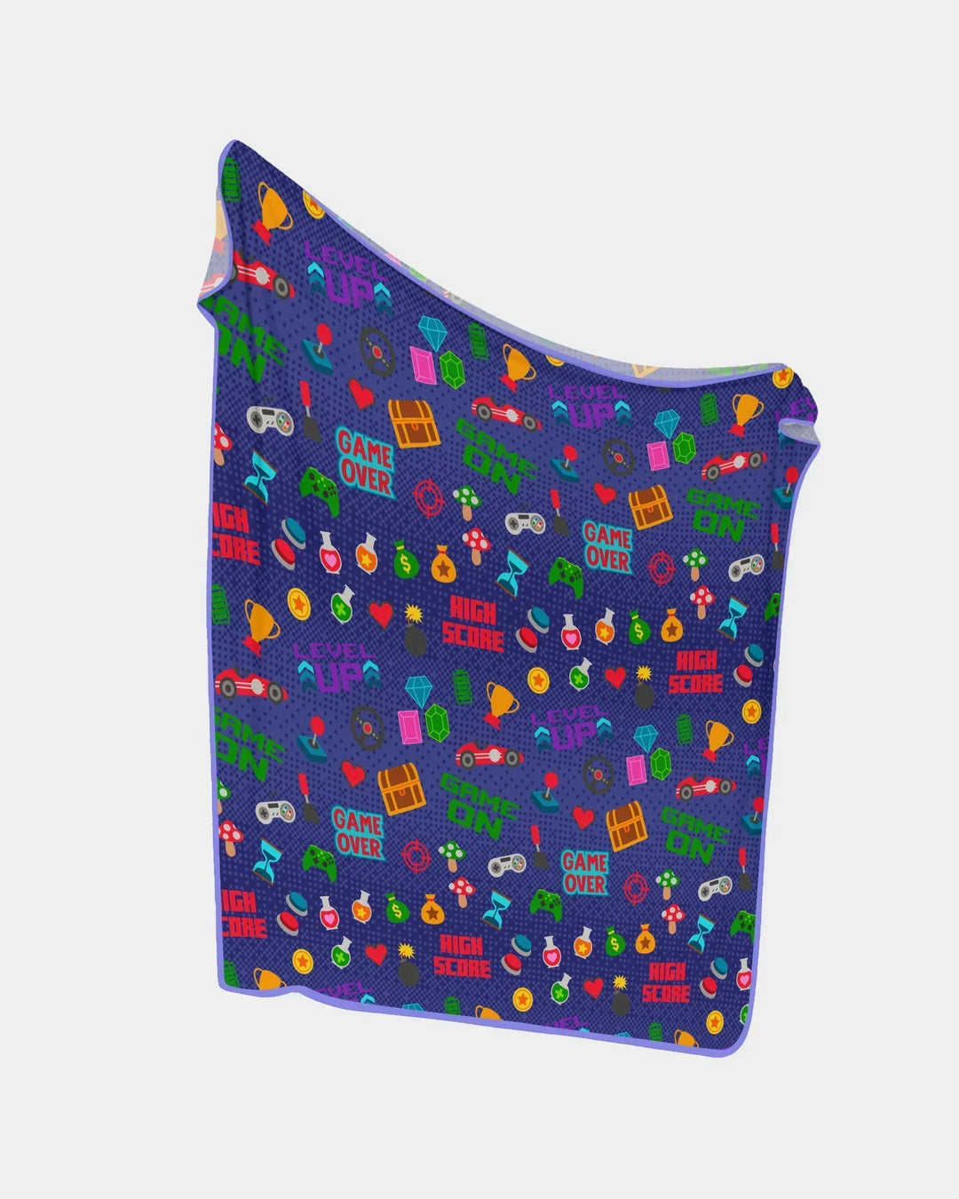 Gamer Mode On Family Matching Bamboo Blanket