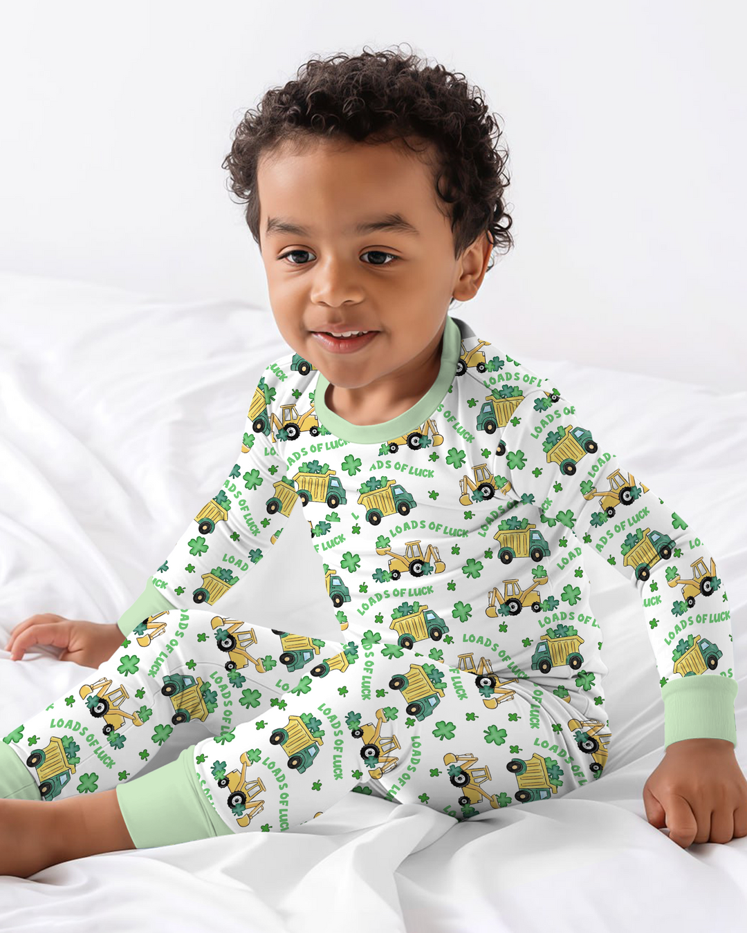 Loads Of Luck Two Piece Long Sleeve Pajama Set