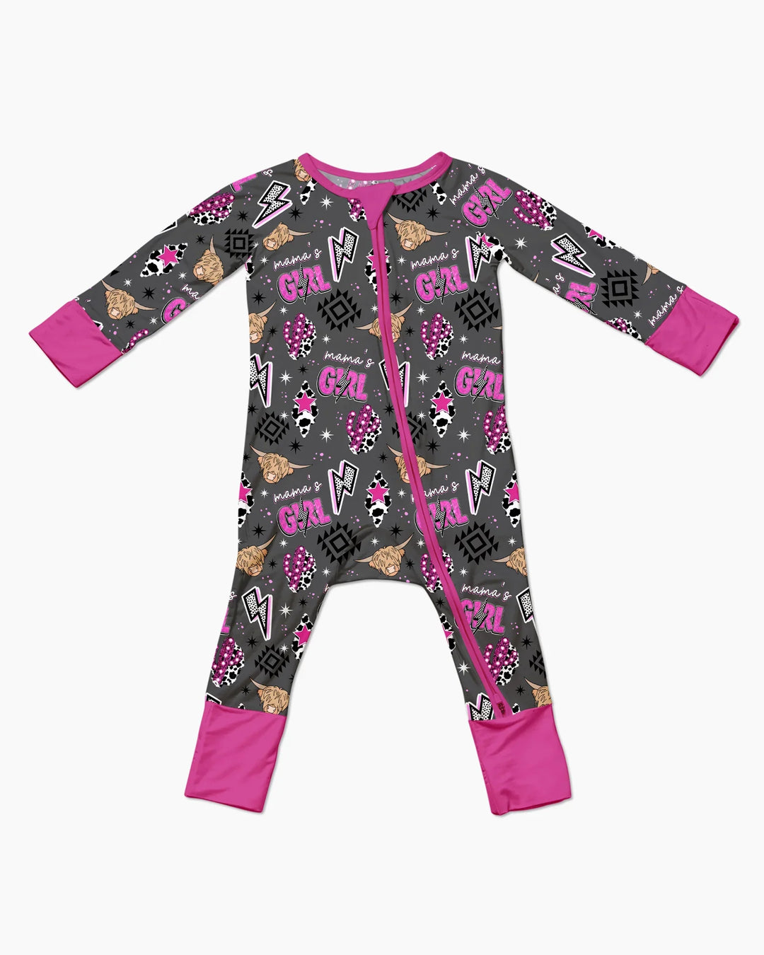 Western Mama & Me Matching  Bamboo Convertible Zippy