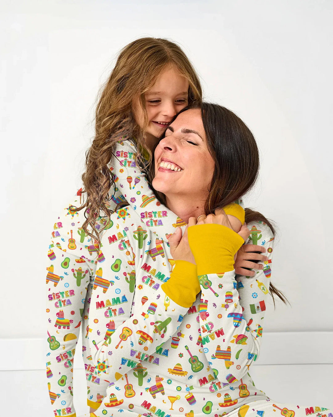 Cinco de Mayo Family Matching Bamboo Two Piece Long Sleeve Pajama Set