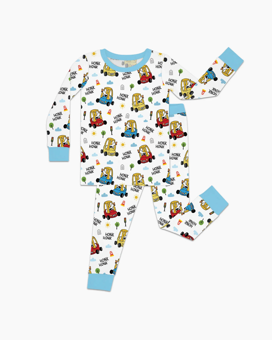 Honk Honk Silly Goose Bamboo Two Piece Long Sleeve Pajama Set