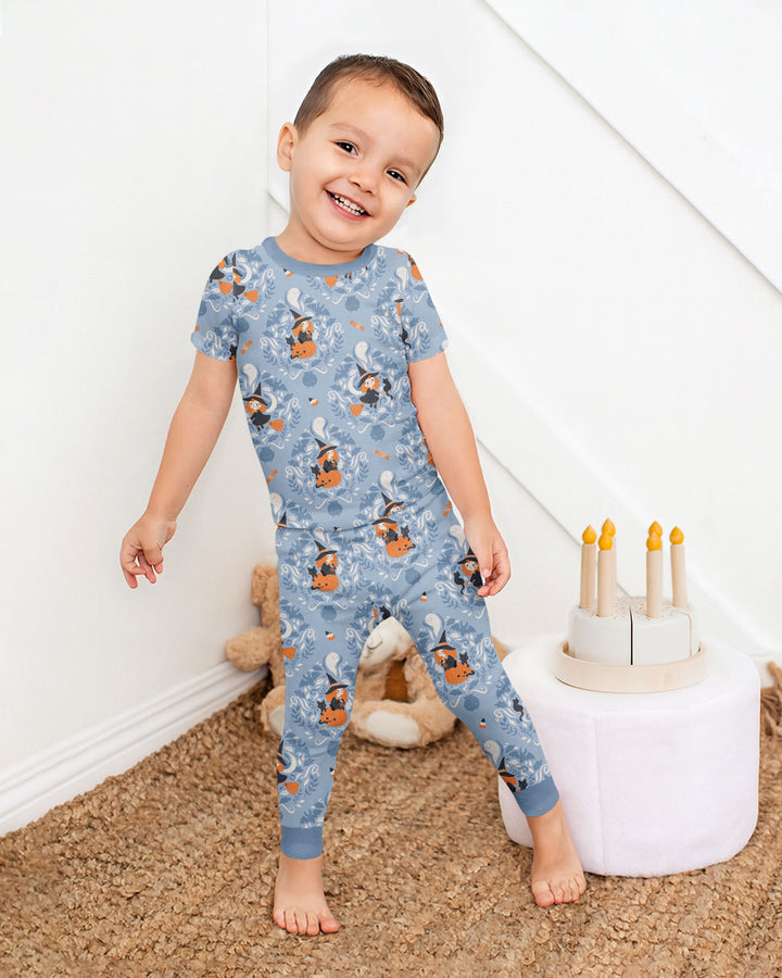 Sweet Witches Bamboo Two Piece Short Sleeve Pajama Set