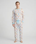 plantilla Conjunto de Pijama de Bambú para Hombre
