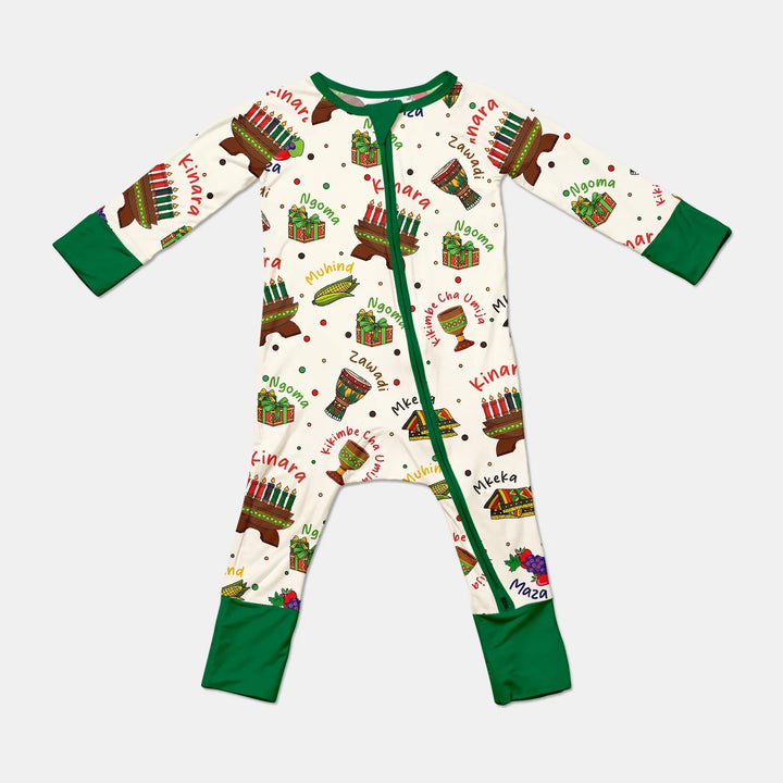 Happy Kwanzaa Family Matching Convertible Zippy