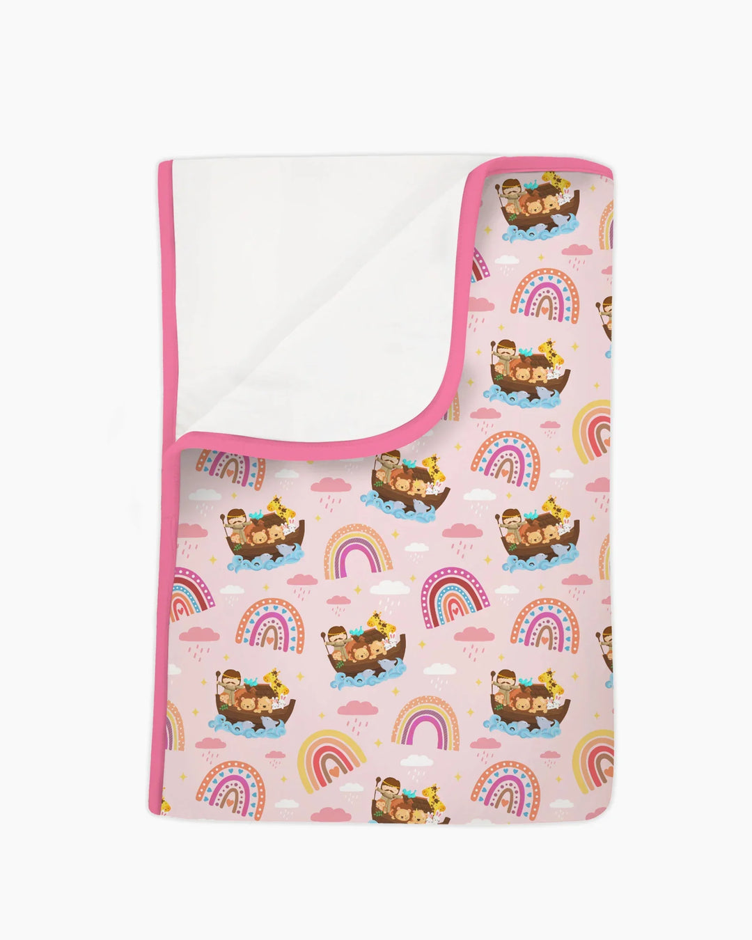 Noah’s Ark & God’s Rainbow Promise Blanket