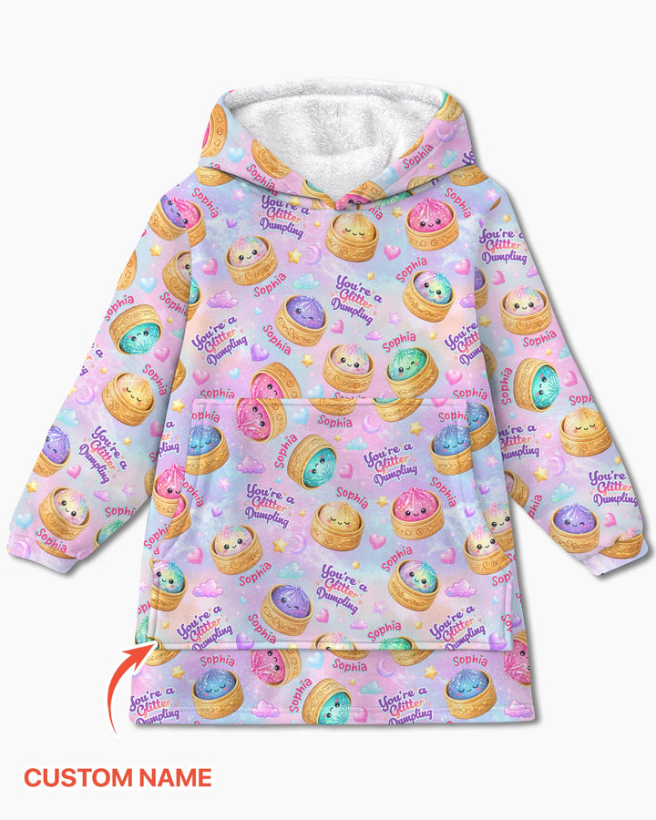 Plantilla de Sudadera Manta de Bambú Personalizada