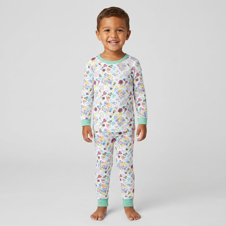 God Is So Much Bigger Bamboo Two Piece Long Sleeve Pajama Set