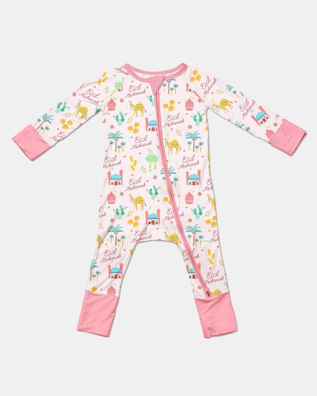 Eid Mubarak Matching Family Convertible Zippy