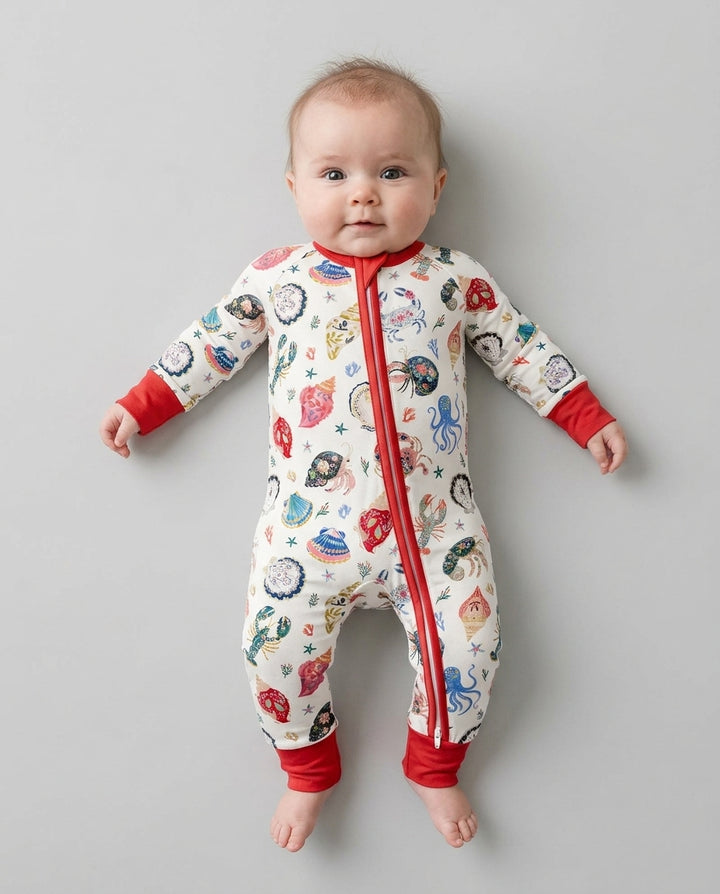 Gerippte Babykleidung mit individuellem Foto - Weich &amp; Skizzenhaft