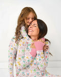 Pijama de bambú para mujer Eid Mubarak a juego para la familia