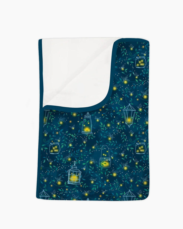 Firefly Evening Forest Bamboo Blanket