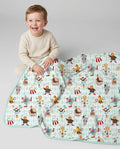Circus Animal Bamboo Blanket