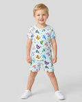 I Love You Axolotl Bamboo Two Piece Short Sleeve Shorts Pajama Set