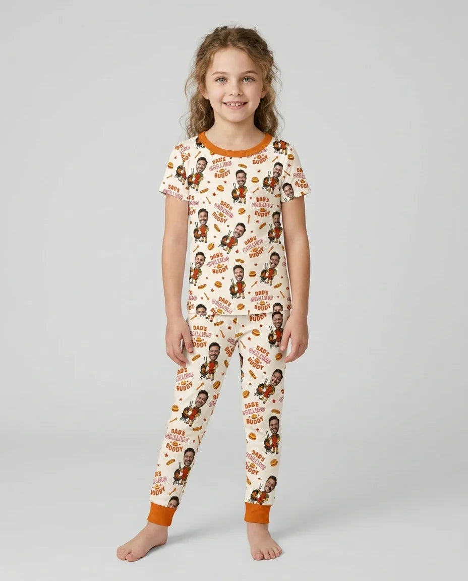 Zweiteiliges, kurzärmliges Pyjama-Set mit Marienkäfern