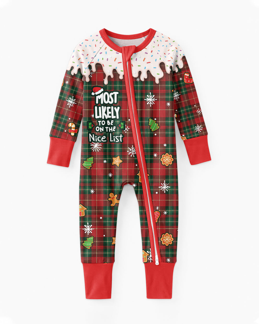 Funny Christmas Family Matching Bamboo Convertible Zippy
