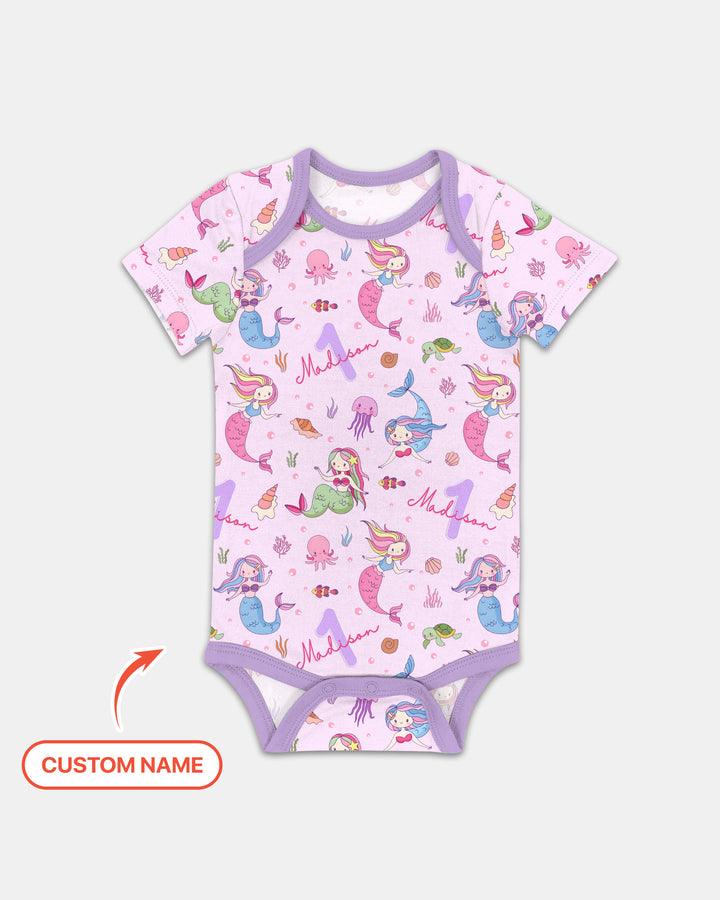 Gerippte Babykleidung mit individuellem Foto - Weich &amp; Skizzenhaft