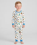 Someone in California Loves Me Bamboo Two Piece Long Sleeve Pajama Set (P)