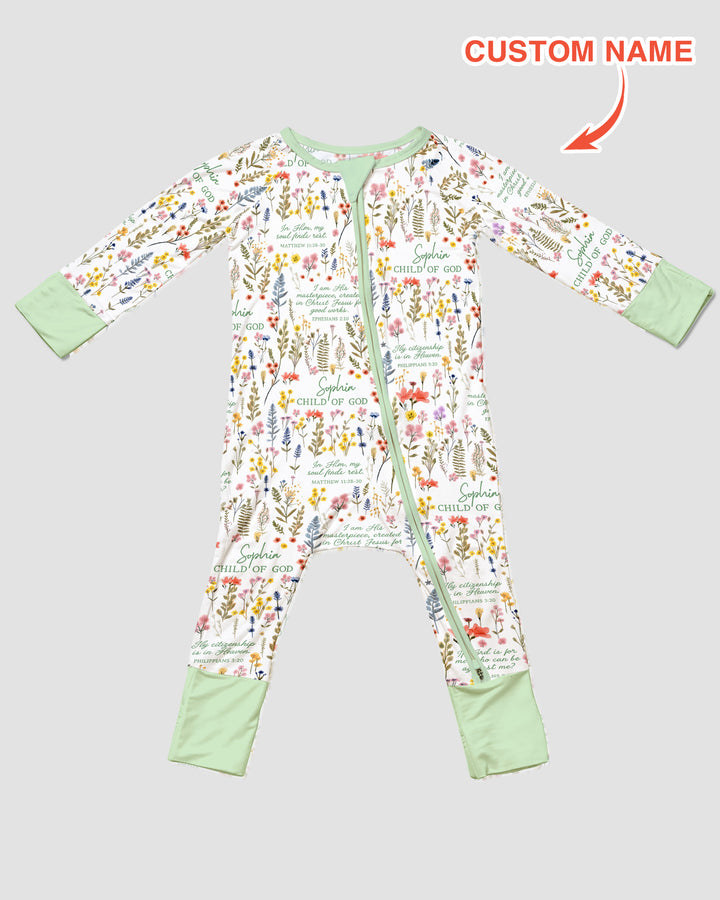 Gerippte Babykleidung mit individuellem Foto - Weich &amp; Skizzenhaft