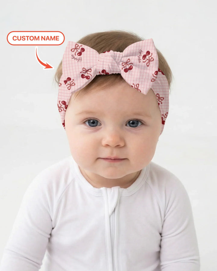 Cherry Mom and Me Headband