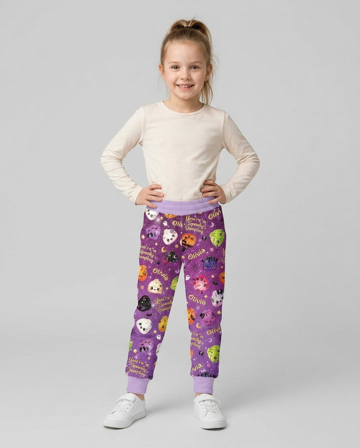 Custom Name You're A Spooky Dumpling Bamboo Jogger