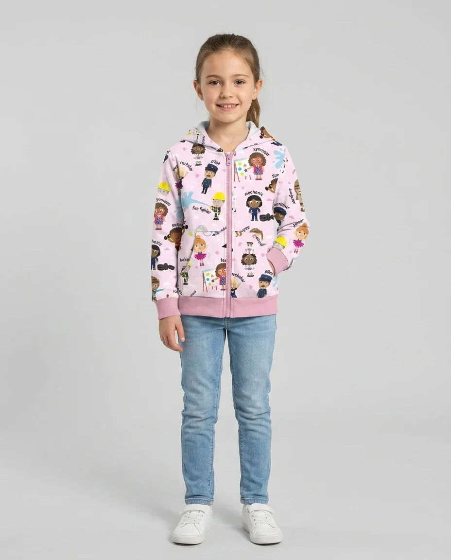 When I Grow Up Bamboo Zip Hoodie