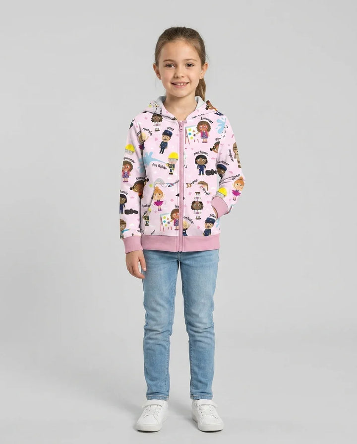 When I Grow Up Bamboo Zip Hoodie