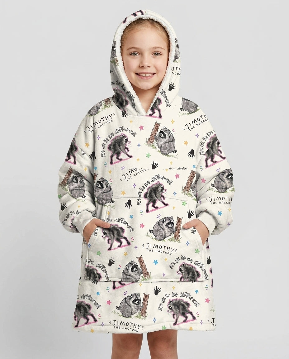 It's Okay to be Jimothy Bamboo Blanket Hoodie