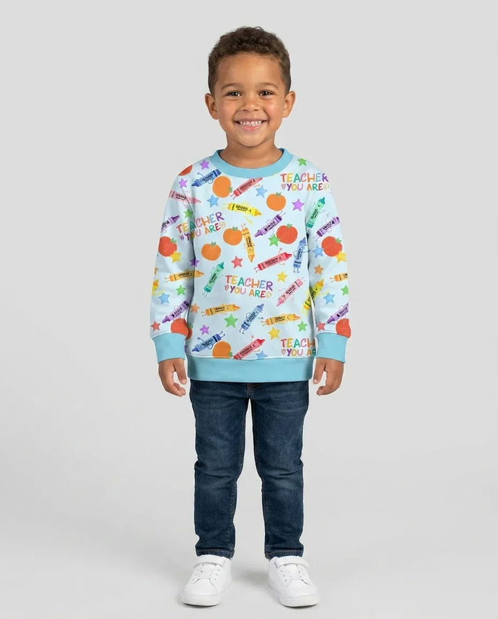 Teacher You Are Special Bamboo Crewneck Sweatshirt