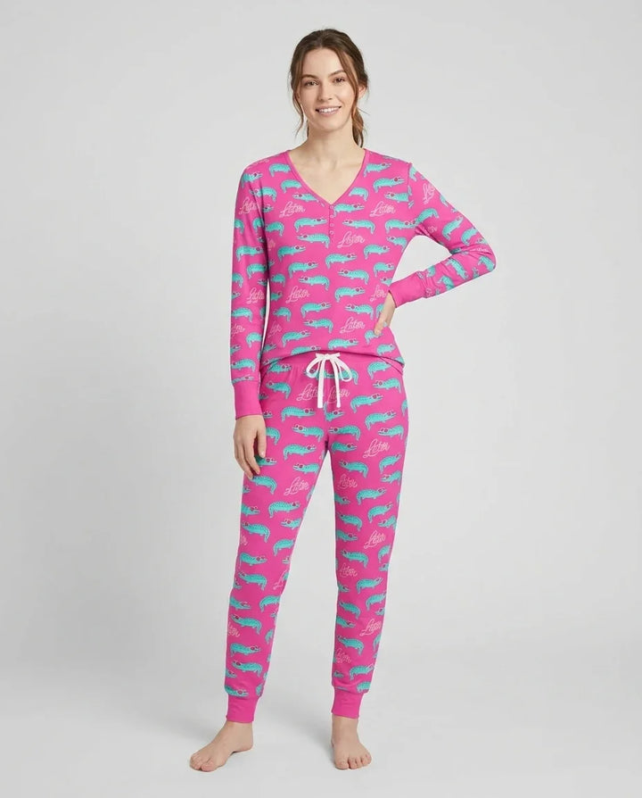 Later Gator Bamboo Women Pajama Set
