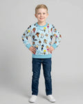 Sweatshirt mit Rundhalsausschnitt aus Bambusfaser