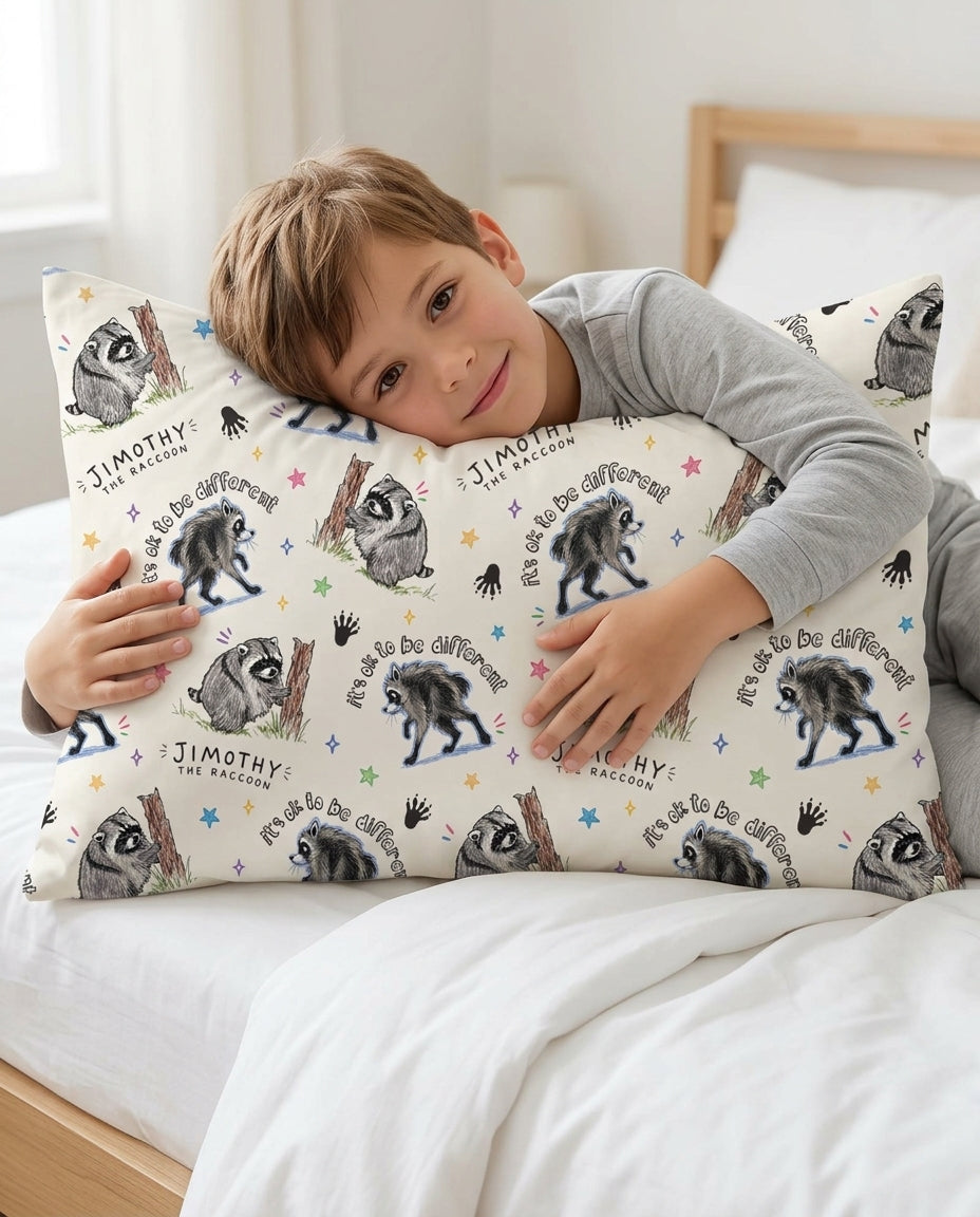 It's Okay to be Jimothy Bamboo Pillow Case
