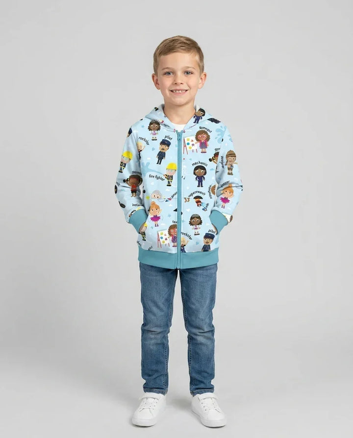 When I Grow Up Bamboo Zip Hoodie