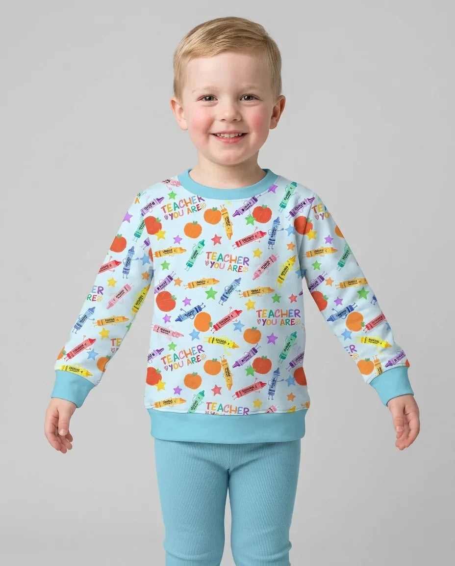 Teacher You Are Special Bamboo Crewneck Sweatshirt