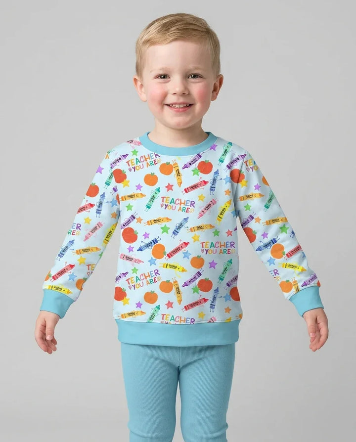 Teacher You Are Special Bamboo Crewneck Sweatshirt