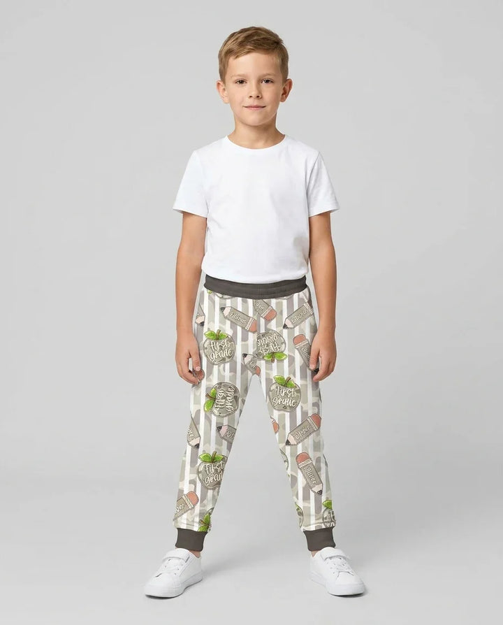Custom Name Camo Apple Days Bamboo Jogger