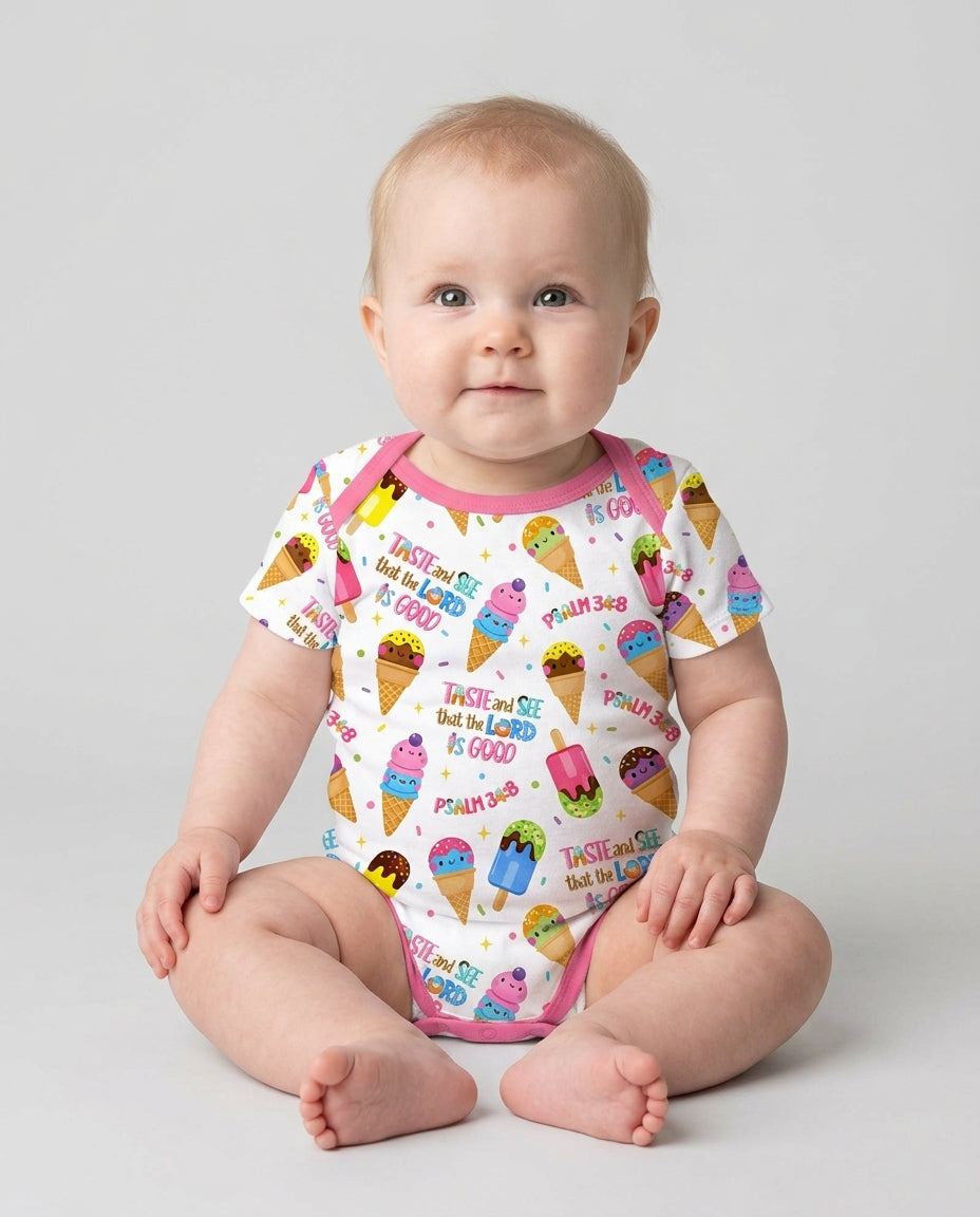 Gerippte Babykleidung mit individuellem Foto - Weich &amp; Skizzenhaft