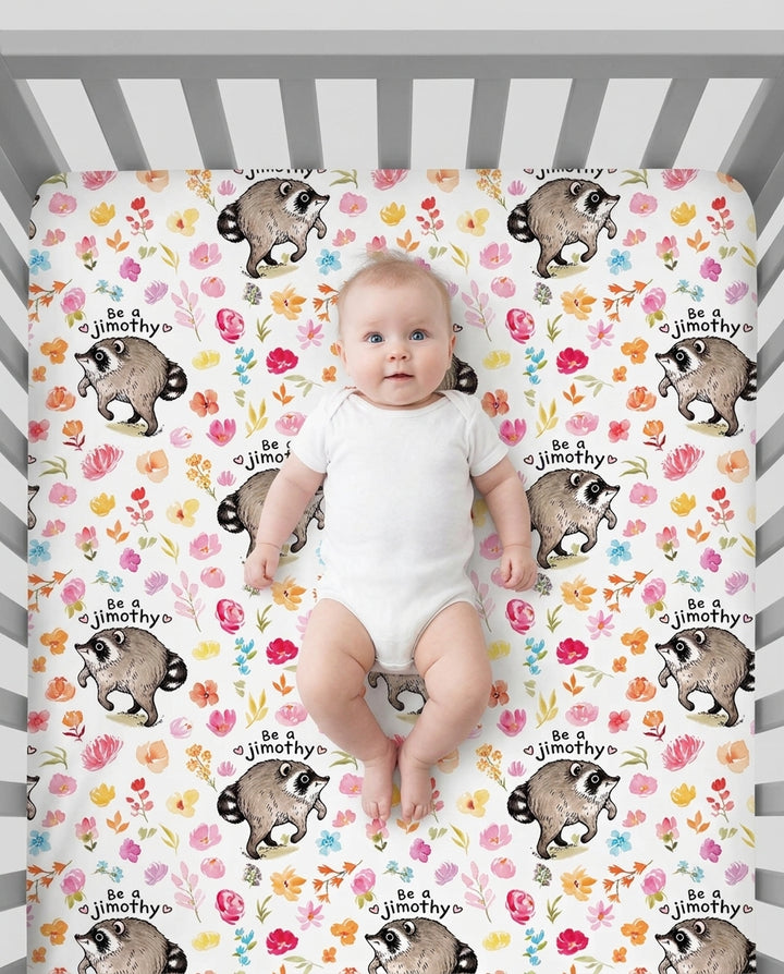 Be A Jimothy Family Matching Bamboo Fitted Crib Sheet