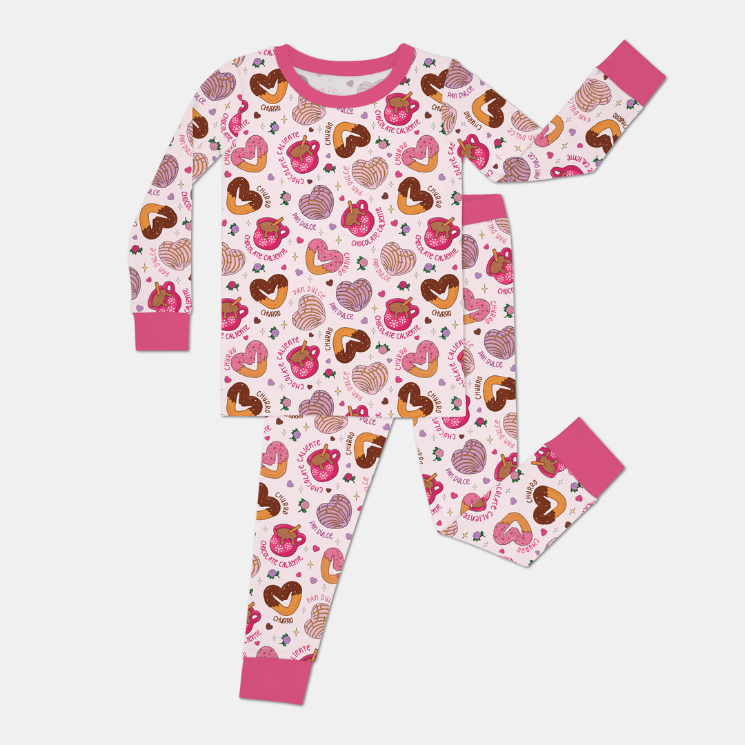Te quiero un churro Two Piece Long Sleeve Pajama Set