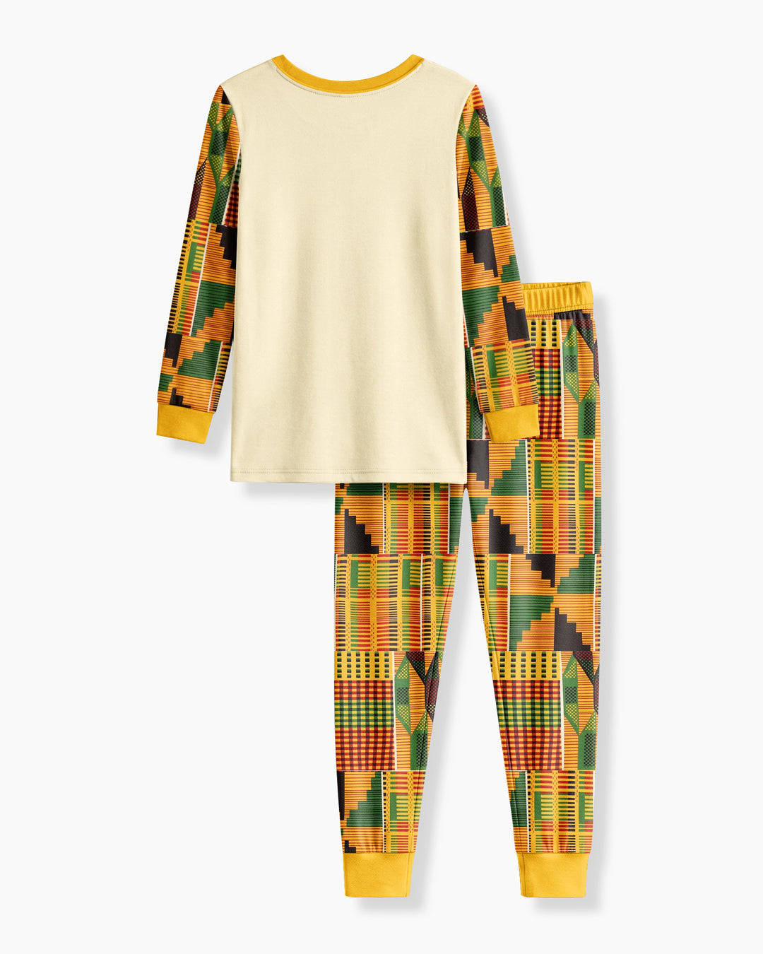 Conjunto de pijama de dos piezas de bambú de manga larga