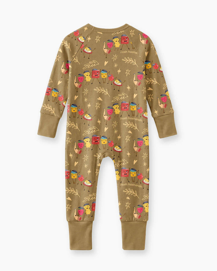 Gerippte Babykleidung mit individuellem Foto - Weich &amp; Skizzenhaft