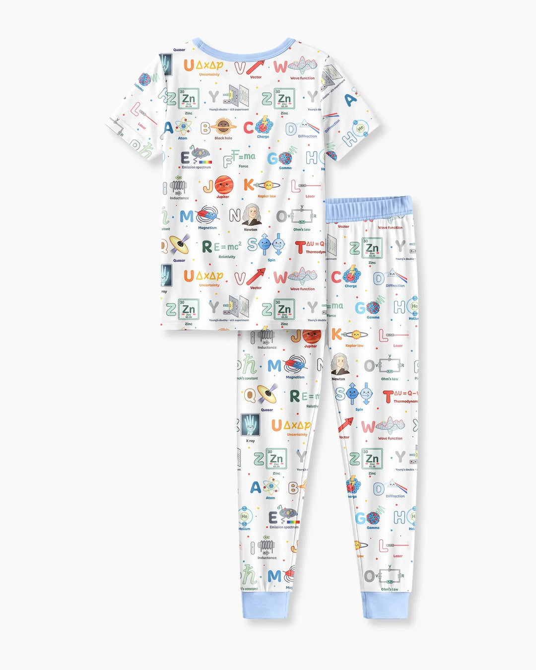Zweiteiliges, kurzärmliges Pyjama-Set mit Marienkäfern