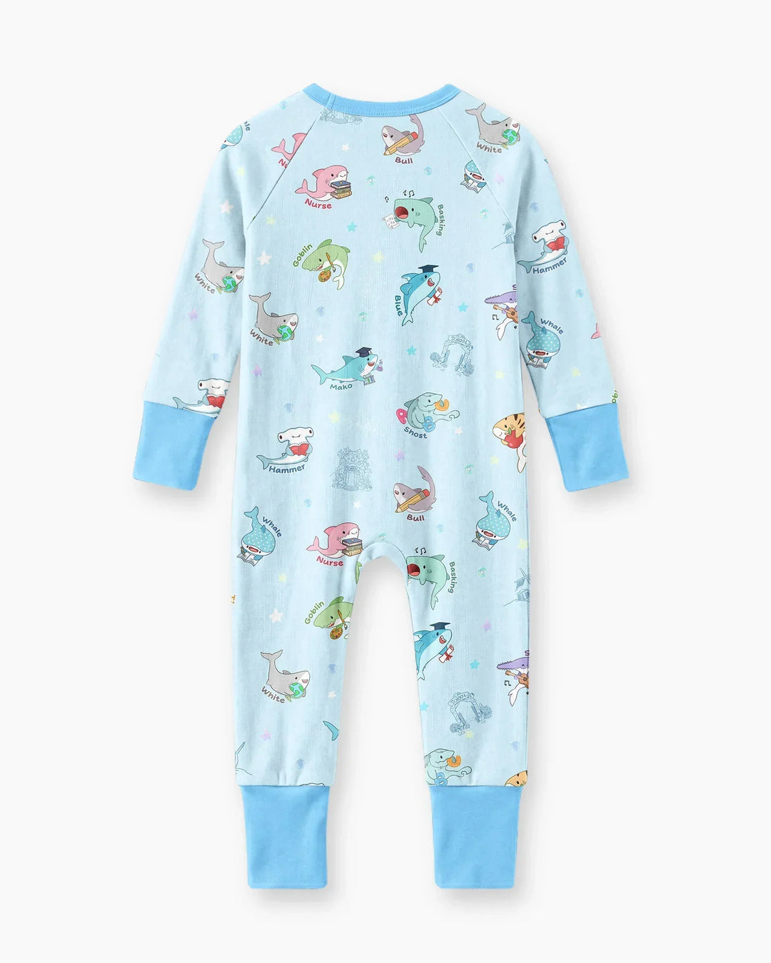 Shark School Bamboo Convertible Zippy