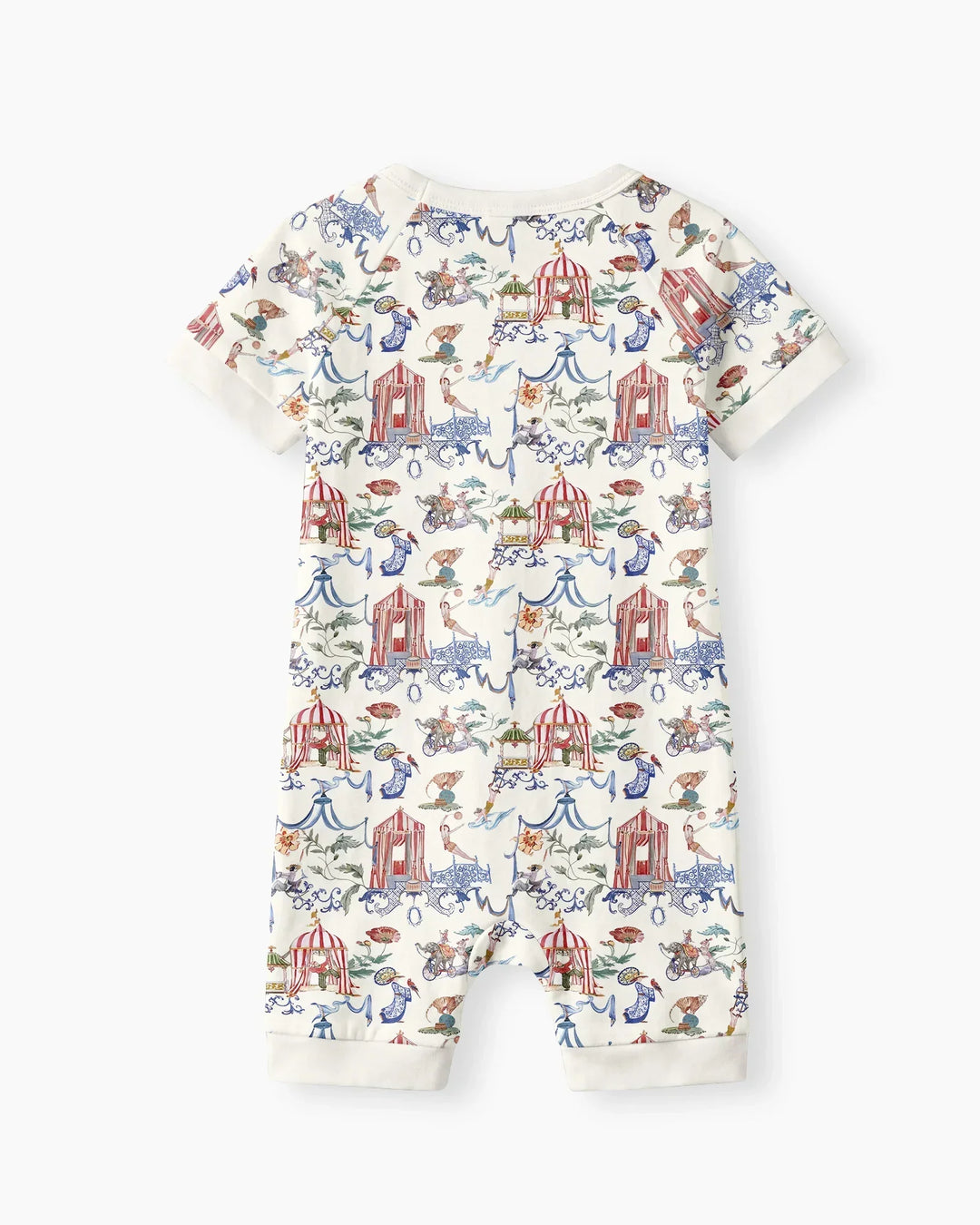 Vintage Lousiana Circus Toile Family Matching  Bamboo Shorty Zippy