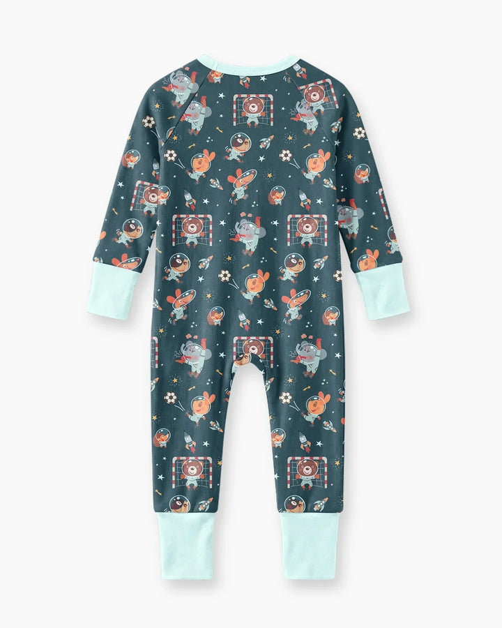 Space Soccer Bamboo Convertible Zippy