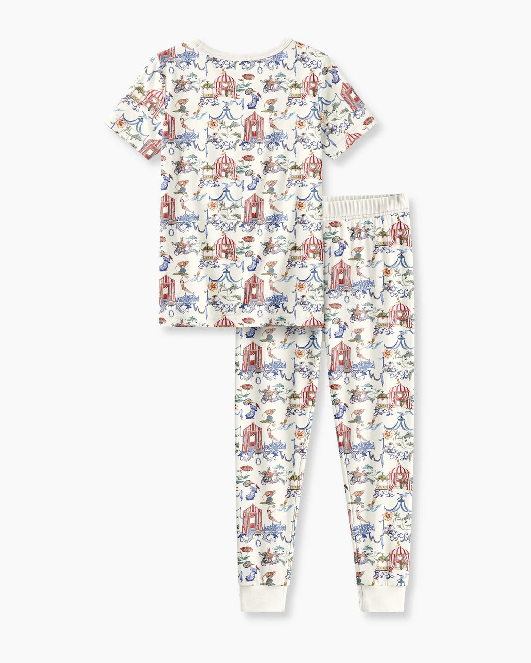 Zweiteiliges, kurzärmliges Pyjama-Set mit Marienkäfern