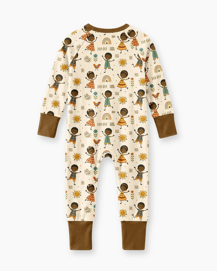 Cute African Heritage Bamboo Convertible Zippy