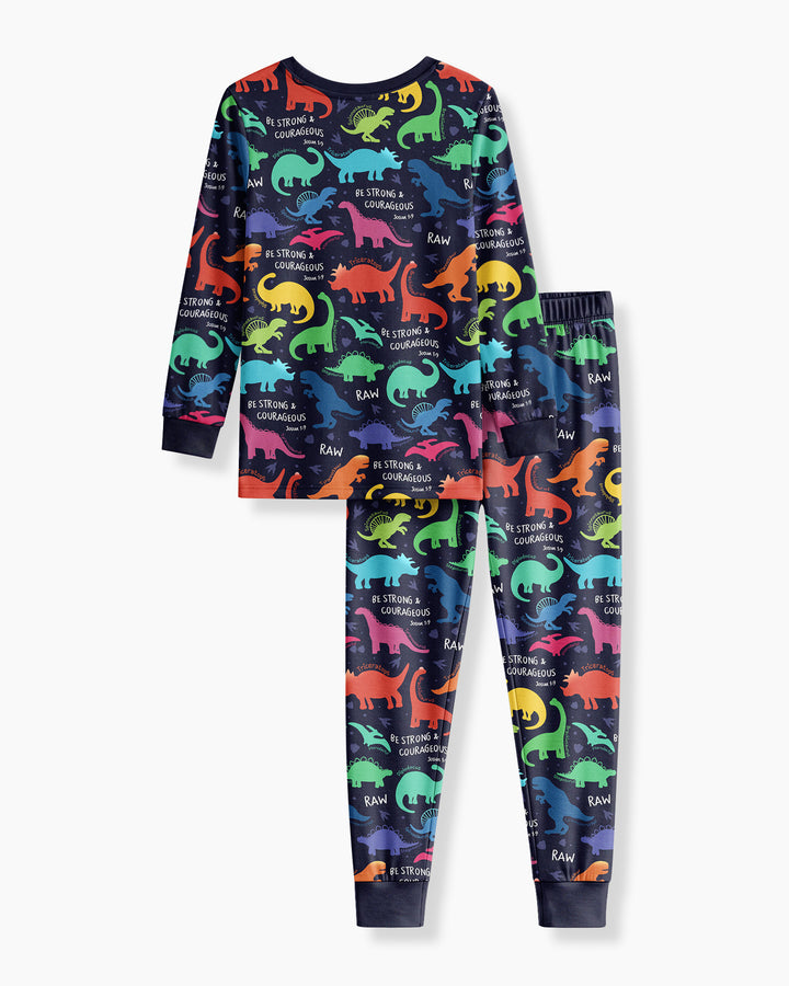 Conjunto de pijama de dos piezas de bambú con mangas largas, plantilla PERSONALIZADA