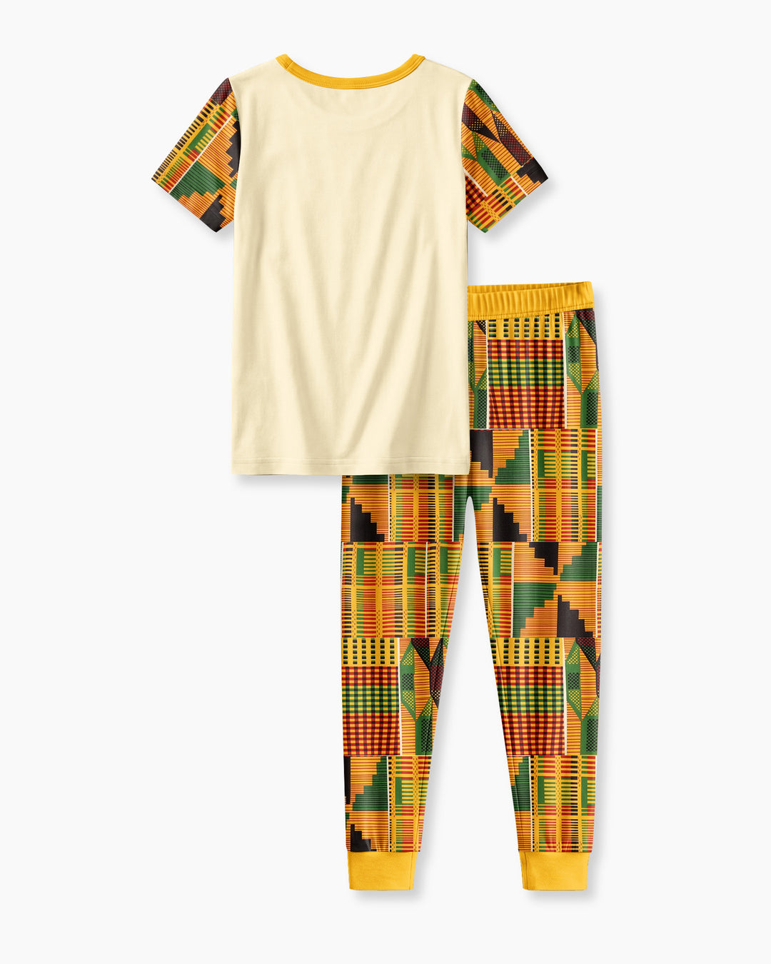 Conjunto de pijama de dos piezas de manga corta de bambú