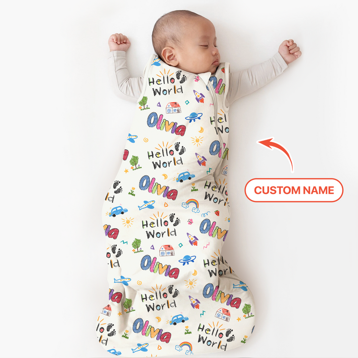 Custom Name "Hello World" - Sleep Bag