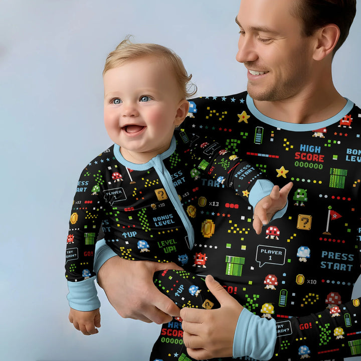Vorlage Herren-Pyjama-Set